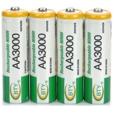 4PCS 1.2V AA Ni-MH Rechargeable Battery Batteries For Solar