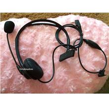 PTT Unilateral Headset Microphone For BAOFENG UV-82 Puxing PX-888