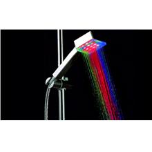 Automatic Bath Romantic LED Light Water Bathroom Shower Head