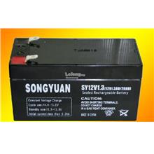 12V1.3AH battery 12 hours sealed lead acid rechargeable battery