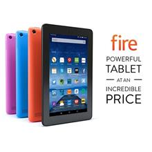 Fire Tablet, 7 &rdquo; Display, Wi-Fi, 8 GB Support Alexa Now