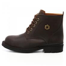 BLACK HAMMER BH4673 Full Leather Mid cut Lace up Safety Shoes