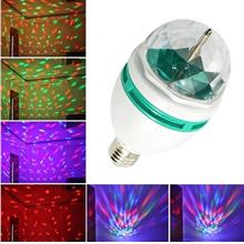 (6pcs) Voice Control E27 Disco DJ Stage Lighting LED RGB Crystal Ball