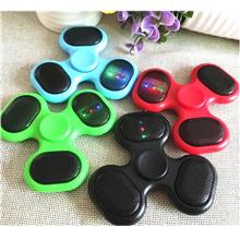 LED Bluetooth MP3 Audio Player Fidget Hand Spinner Support TF Card
