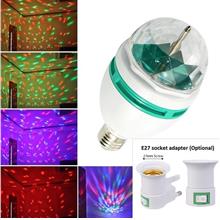 Voice Control E27 Disco DJ Stage Lighting LED RGB Bulb