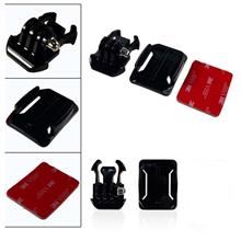 Helmet Curved Surface Basic Mount 3M Sticker Adhesive (Gopro / SJCAM )