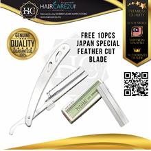 Japan Feather Cut Stainless Steel Razor Shaver Folding Shaving Knife