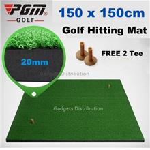 1.5x1.5m Golf Grass Hitting Practice Mat Indoor Driving Range 2804.1