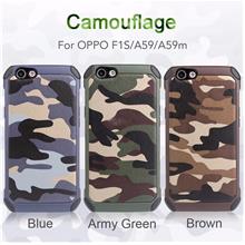 Oppo R9s Plus A59 F1s Camouflage Army Case Cover