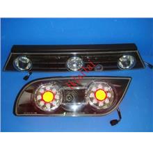 Sonar Nissan Silvia S13 Smoke LED Tail Lamp + Reflector