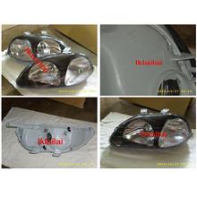 DEPO Honda Civic EK '96 Crystal Head Lamp Black
