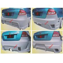 Proton Saga BLM FL Rear Bumper [VARIS / GBR / NEO R3 / ING'S] [FIBER]