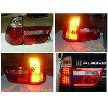 SONAR BMW X5 E53 98'-02' LED Tail Lamp [Red /Clear]