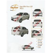 Proton Saga BLM FL PU Body Kit RS2 Style [Skirt+Spoiler]Paint