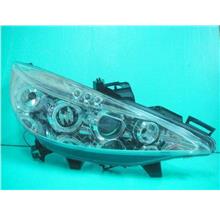 PEUGEOT 207 Crystal Projector Head Lamp LED Ring