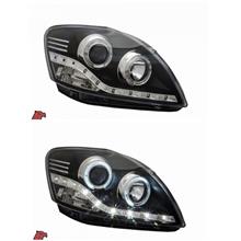 EAGLE EYES Toyota Vios '07 LED Ring Projector Head Lamp LED DRL R8