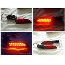 Toyota Altis 10-11 Rear Bumper Reflector Light with LED [Red]