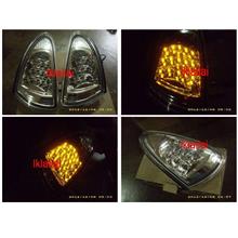 Proton Wira / Satria / Putra / Arena Black/Chrome Face LED signal lamp