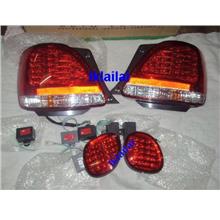 Depo Lexus GS300 `98-05 LED Crystal Tail Lamp [4pcs/set]