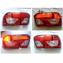 Proton Wira GCI LED Light Bar Tail Lamp [Red-Clear Lens]