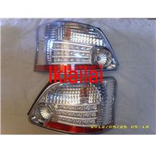 Toyota 08 Vios Tail Lamp Crystal LED Clear (M5 Look)[TY17-RL05-U]