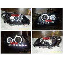 Toyota Vios `06 NCP42 CCFL Projector Head Lamp Crystal + LED