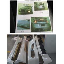 HONDA CRZ CR-Z '12-13 MUGEN Style Full Set Body Kit +Spoiler ABS