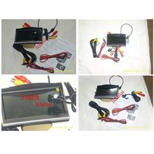 Colour Reverse Camera with Warning Line + 5 inch TFT LCD Monitor