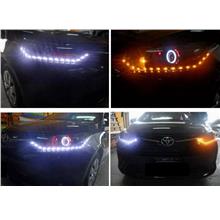 Toyota VIOS '13-14 Projector Head lamp Black 2-Function LED DRL R8