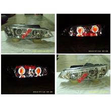 PEUGEOT 406 Head Lamp Double Projector With CCFL+ Colour Angel Eye