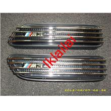 BMW M3 Style Fender Grille Black [BMW-ACC15-U]