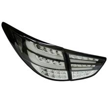 Hyundai Tucson `10 IX35 Tail Lamp Crystal Full LED+Light Bar Black Lin
