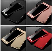 Oppo R9s Plus A57 A59 F1s 360 Full Cover Protection Case FOC Glass