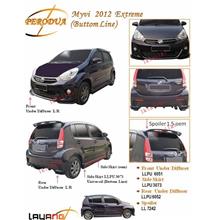 Perodua Myvi 2012 Extreme Bottom Line [Diffuser/Skirt/Spoiler] PU