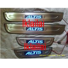 TOYOTA ALTIS '11 Door / Side Sill Plate With LED Light [4pcs/set]