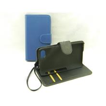 Blackberry Q5 Book Side Flip Leather Case Casing Pouch