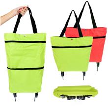 Portable cloth folding dual-use can be towed tugboat package