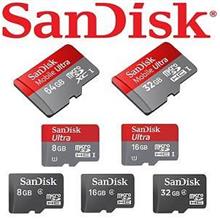SanDisk micro SD Memory Card 32GB,16GB,8GB,4GB