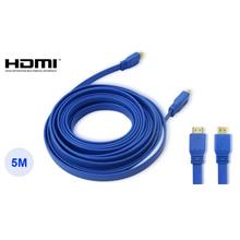 5 Meter Flat HDMI To HDMI 1.4V Version Cable For 1080P Full HDTV