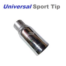Universal New Stainless Steel Car Rear Round Exhaust Pipe Tail Muffler