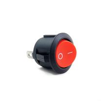 2-Pin KCD1-105 On/Off Rocker Switch SPST 6A/250V (Red)