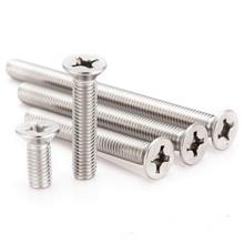 M2x10mm Stainless Steel CSK Head Philips Machine Screw