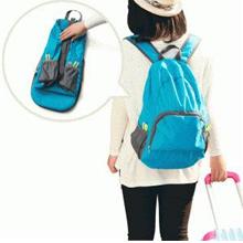 Compact Foldable Water Resistance Backpack Storage Shoulder Bag