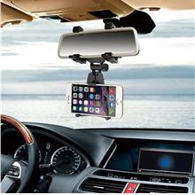 Car Rear View Mirror Smart Phone Holder