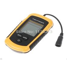Portable Fish Finder Depth Sonar Sounder Alarm Transducer Fishfinder