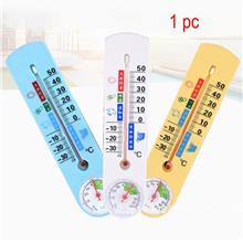 Wall-mounted Hanging Thermometer Humidity Analog Household
