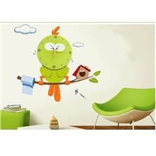 DIY personalized 3D wallpaper living room bedroom CLOCK
