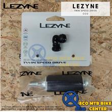 LEZYNE Twin Speed Drive 25G C02 Black/HI GLOSS