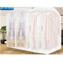 Three-dimensional transparent clothes dust cover wardrode