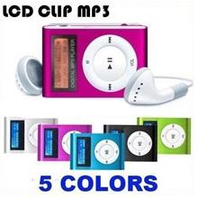 LCD Mini Metal Clip mp3 music player with screen For 1 g - 8 g TF Card